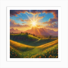 Sun Collection 3 1 Art Print