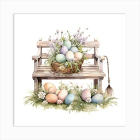 Easter Basket Art Print