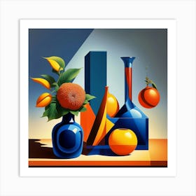 A Still-Life Composition 04 Art Print