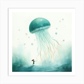 Jellyfish Art Print