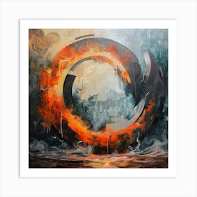 Fire And Water Art Print