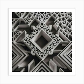 Islamic Art Art Print