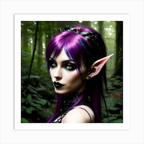 Elven Beauty Art Print