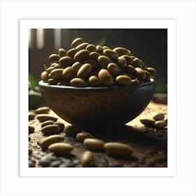 Olives In A Bowl 2 Art Print