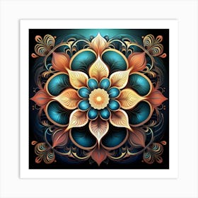 Mandala 3 Art Print