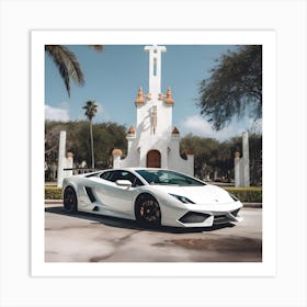 Lamborghini Art Print