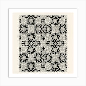 Pattern Illustration, Albert Racine Art Print