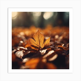 Autumn Leaves 13 Art Print