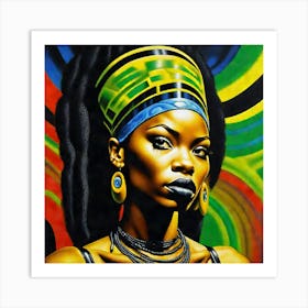 African Woman 20 Art Print