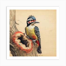 Woodpecker 15 Art Print