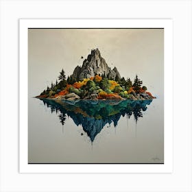 'The Island' Art Print