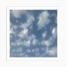 Clouds In The Sky Art Print