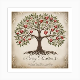 amily Tree Blossoms With The Esrgan Art Print