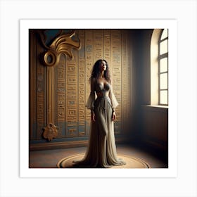 Egyptian Beauty 1 Art Print