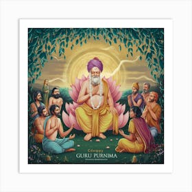 Guru Lehrana Art Print