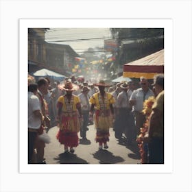 San Juan Carnival Art Print