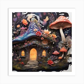 Fairy House 2 Art Print