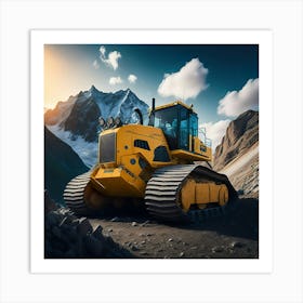 Buldozer Mountain (50) Art Print