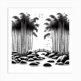 Asian Landscape Painting 2 Art Print