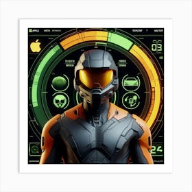 Halo 3 Poster Art Print