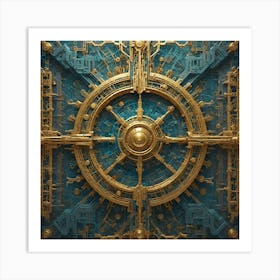 The Timekeeper’s Vault Art Print