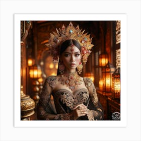 Asian Beauty 4 Art Print