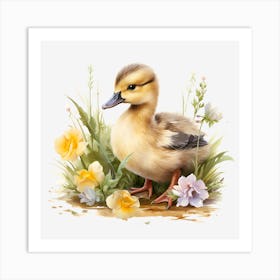 Duckling Art Print