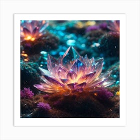 Lotus Flower Art Print