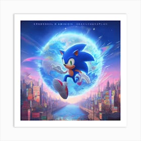 Sonic The Hedgehog 43 Art Print