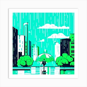 Rainy Day Art Print