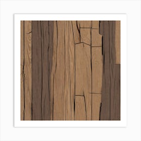 Wood Texture 4 Art Print