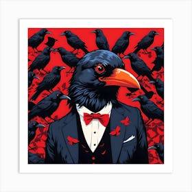 CROW MAGNUM Art Print