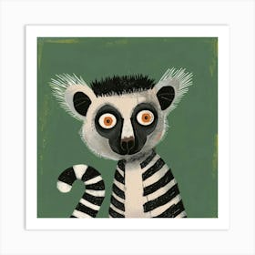 Lemur 9 Art Print