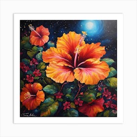 Hibiscus 9 Art Print