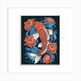 Koi Fish 7 Art Print