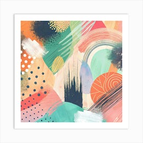 Abstract Painting 68 Art Print