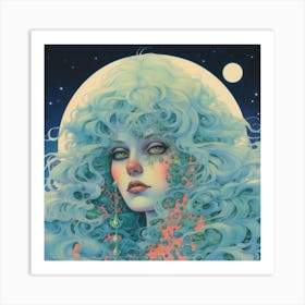 Dream Of The Moon Art Print