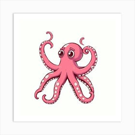 Asm Gym Funny Octopus 56b3576a 17ca 4f30 Bcb5 1bf44b37dbee Art Print