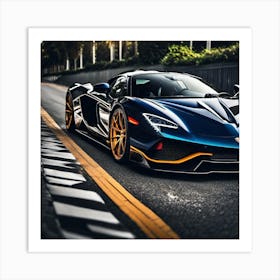 Mclaren Supercar 3 Art Print