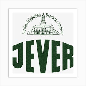 Jever Art Print