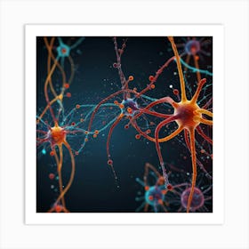 Neural Nexus Art Print