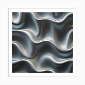 Abstract Wavy Texture 1 Art Print