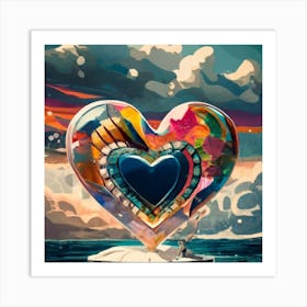 Heart Of Love Art Print