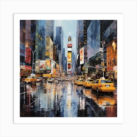 Times Square 2 Art Print