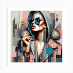 City Girl Art Print