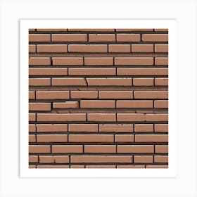 Brick Wall 3 Art Print