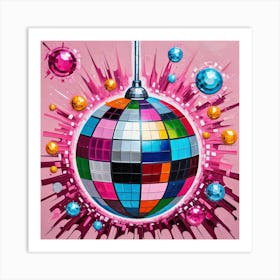 Disco Ball 1 Art Print