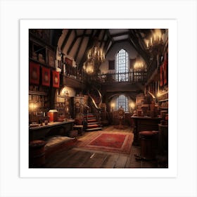 Dungeon Room Art Print