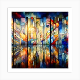 Noname Glass Art Art Print