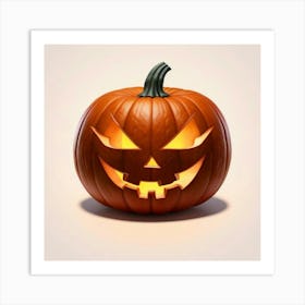 Halloween Pumpkin 9 Art Print